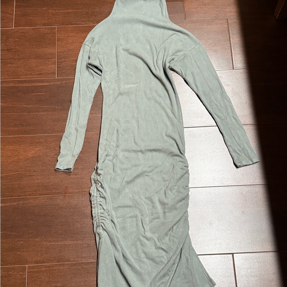 Pilcro Light Gray Long Sleeve Dress